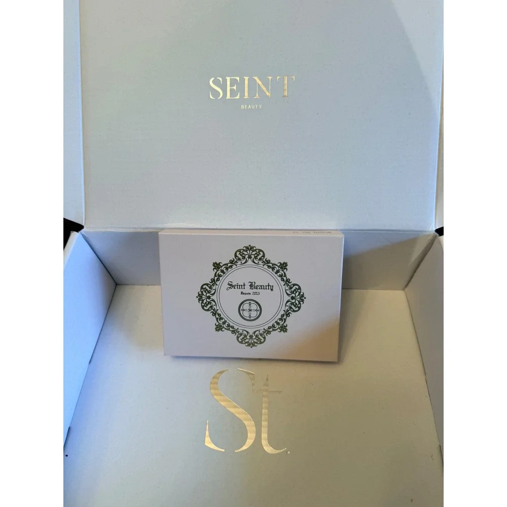 Seint Beauty Palette No 12 Magnetic Double Decker Makeup Compact Pink AURORA